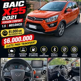 2021 BAIC Senova X25