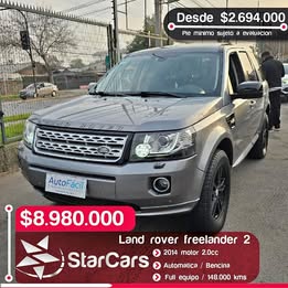 2014 Land Rover freelander 2 automatica