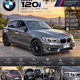 2017 BMW 120i lci 1.6 2017 usado